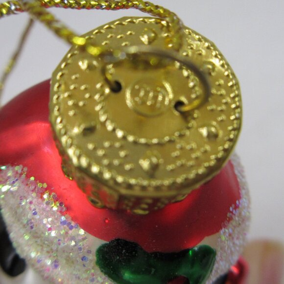 Unique Treasures Glass Penguin 3" Christmas Ornament in original box - Picture 4 of 15